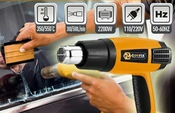 550 ° heat gun 550 ° heat gun